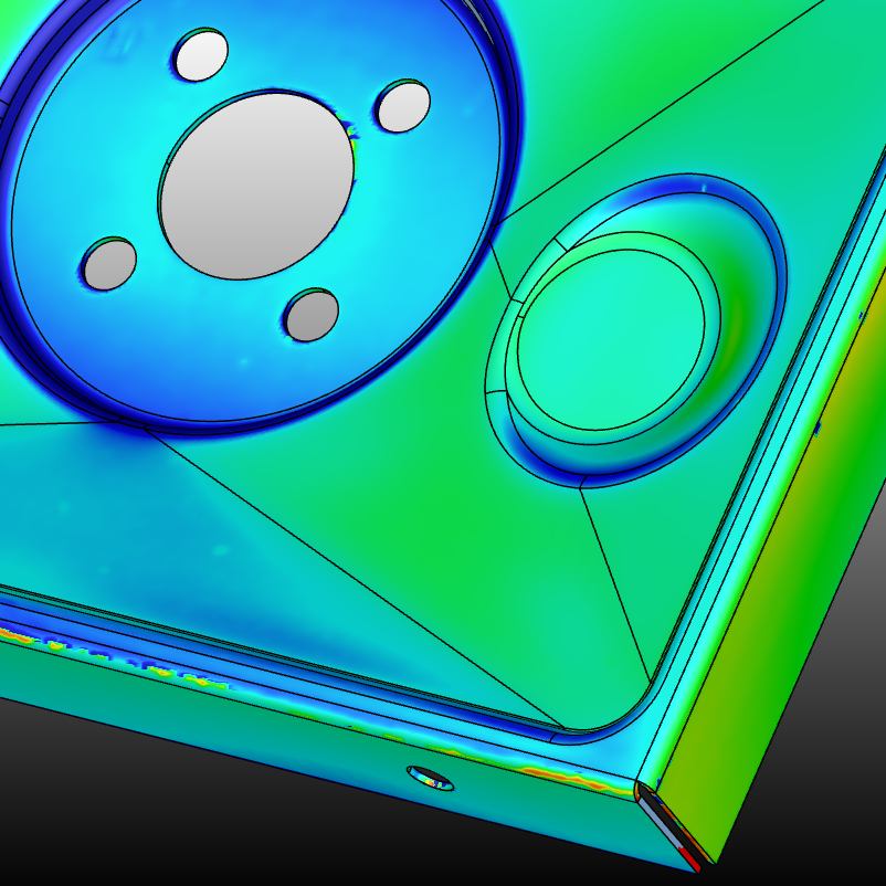 Strahler 3D-Vergleich
